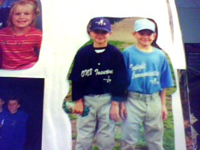 My first baseball game.