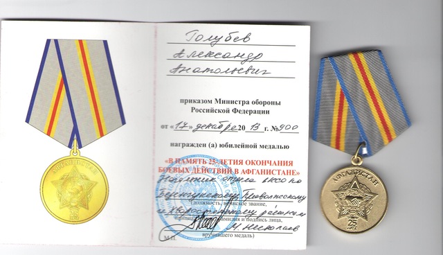 V.Достижения и награды военные