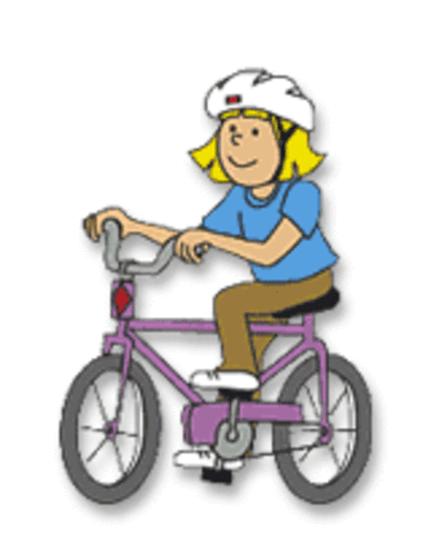 Aprendí montar en bicicleta