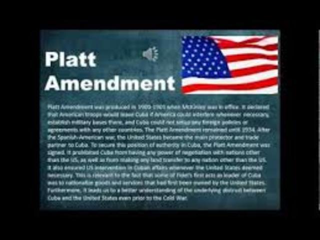 platt amendment
