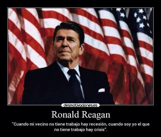 Sube Ronald Reagan al poder