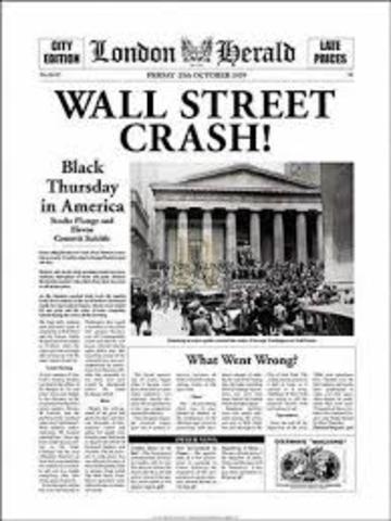 The Great Depression ( Stock Market)