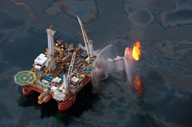 The oil spill in July 26 In BP