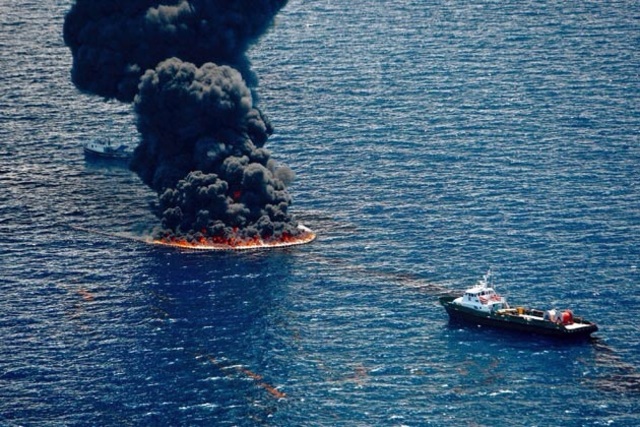 The oil spill in September 5 in BP