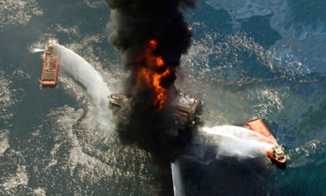 The oil spill in September 3 in BP