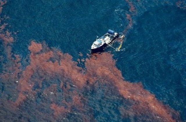 The oil spill in May 2 in BP