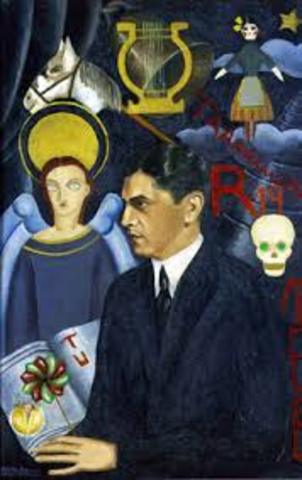 Pinta el Retratt de Miguel N. Lira,