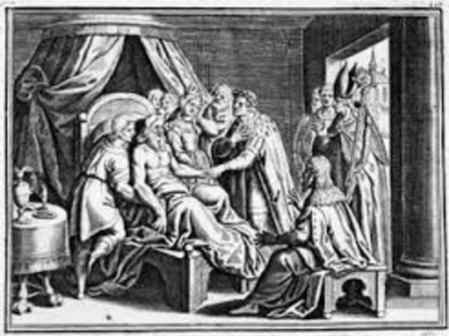 Death of Charlemagne.