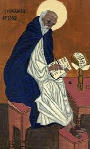 Saint Columba founds mission in Iona.