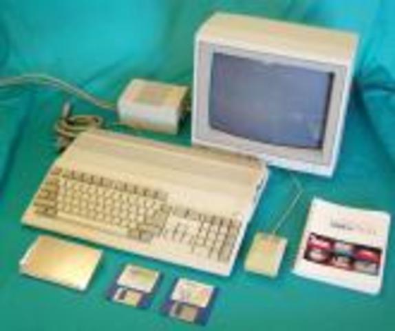 School bought 3 Amiga computers - cost $5000 each - These computers had no hard drive and needed extra money for software