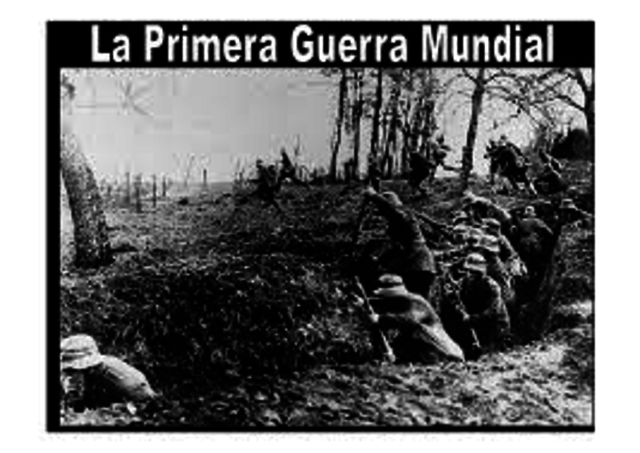 Inicio de la Primera Guerra Mundial