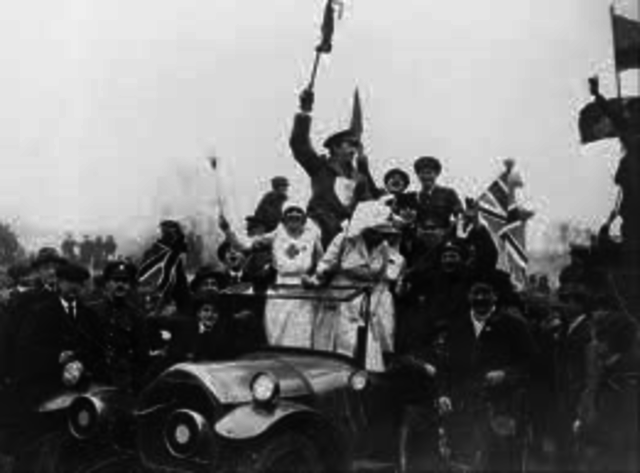 Fin de la Primera Guerra Mundial