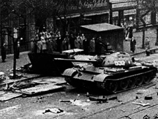 Invasión sovietica a Hungría