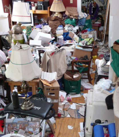 Women's Children Taken Away due to Condition of House