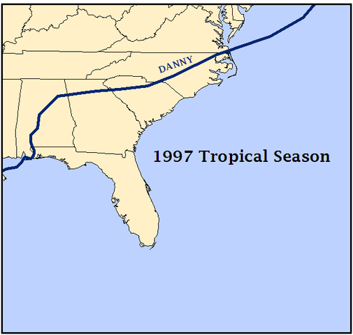 Hurricane Danny- Cateogry 1