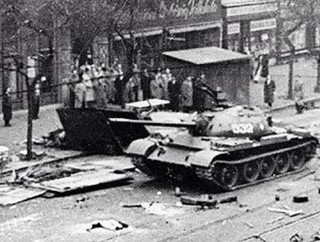 Invacion sovietica a Hungria