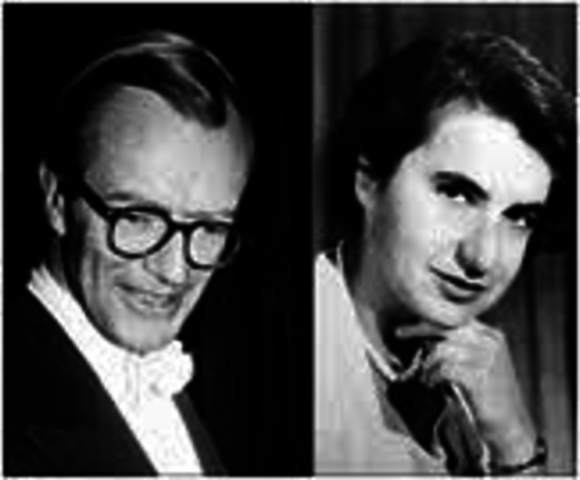 Maurice Wilkins and Rosalind Franklin