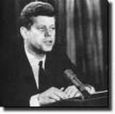 Kennedy addresses the nation