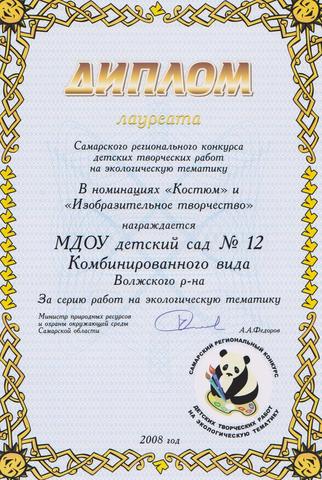 Достижения коллектива 2008г.