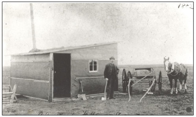 The first house made