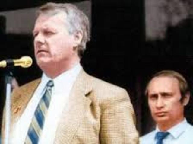 Путин -  руководитель комитета по внешним связям