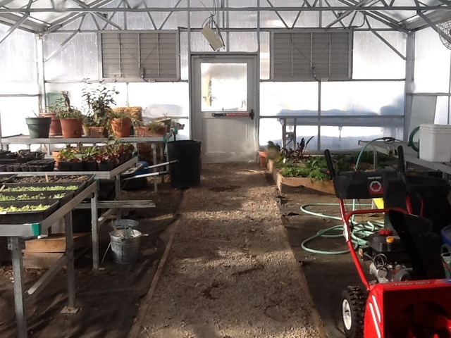 Construction of the Greenhouse is finished