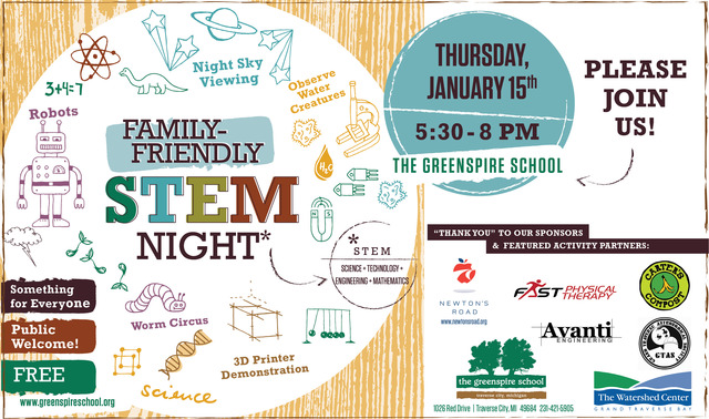 The first Greenspire STEM Night.
