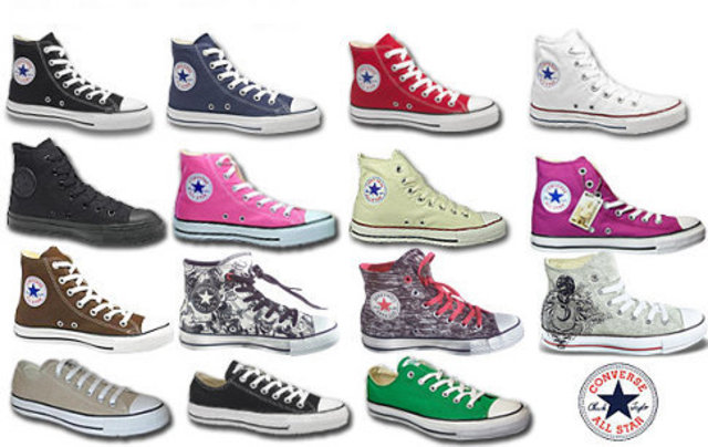 En 1997 550 millones de pares de Converse All -Stars se produjeron