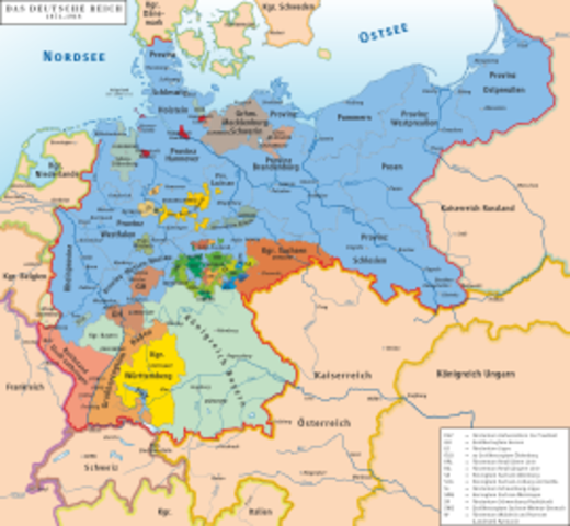 Proclamación del 2º Imperio de Alemania