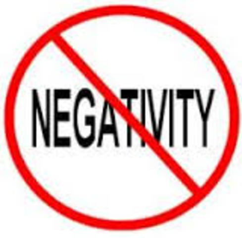 Eliminate negative outside distractions