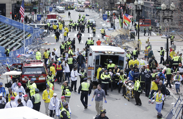 Boston Marathon Bombing occurs