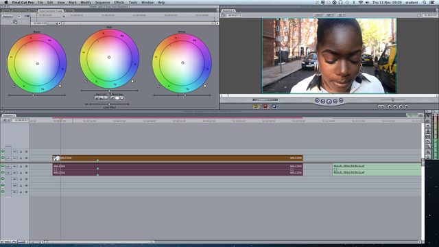 First day of editing