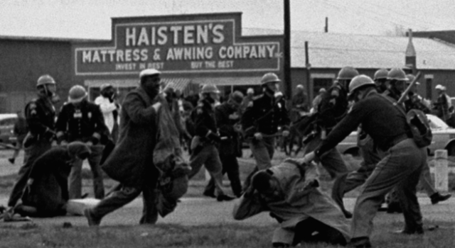 The riders arrived in Montgomery,Alabama and they were beaten again. The federal Marshals arrive. Abernathy and kind lead the mass rally to fight back