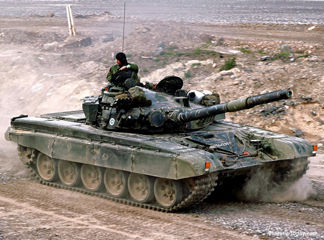 T72 tank is built