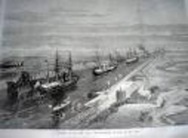 Inaguración del canal de Suez