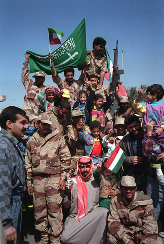 Gulf war ends