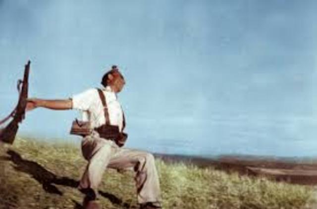 Death of a Loyalist Soldier (The Falling Soldier)