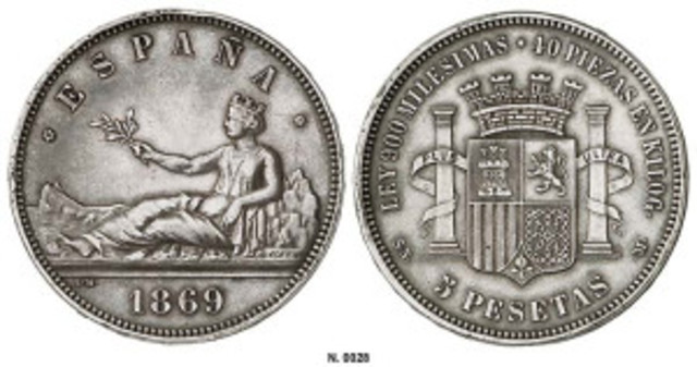 Aprobación de la peseta