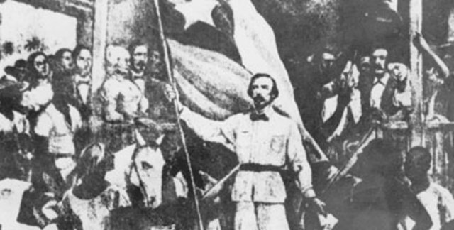 Estallido de la Guerra de los Diez Años