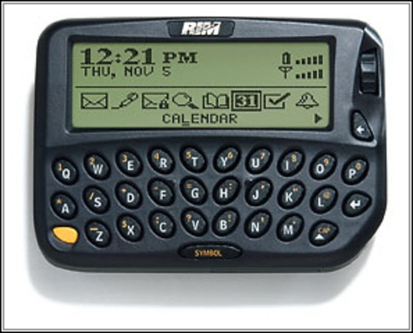 El primer Telefono BlackBerry