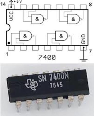 Circuito integrado de la serie 7400