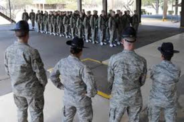 Start Basic Training for the Air Force