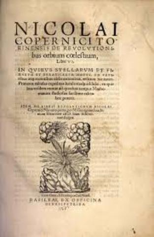 1543: Nicolas Copernicus Publishes De Revolutionibus Orbium Coelestium (On the Revolutions of Celestial Bodies)