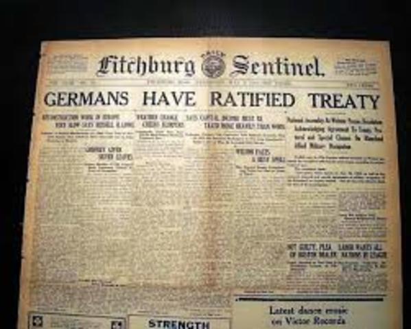 Treaty of Versailles