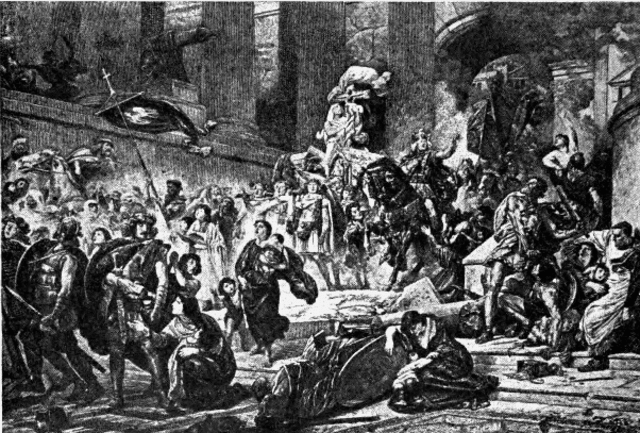 Alaric Destroys Rome