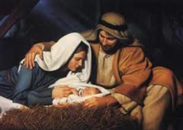 Christ was born