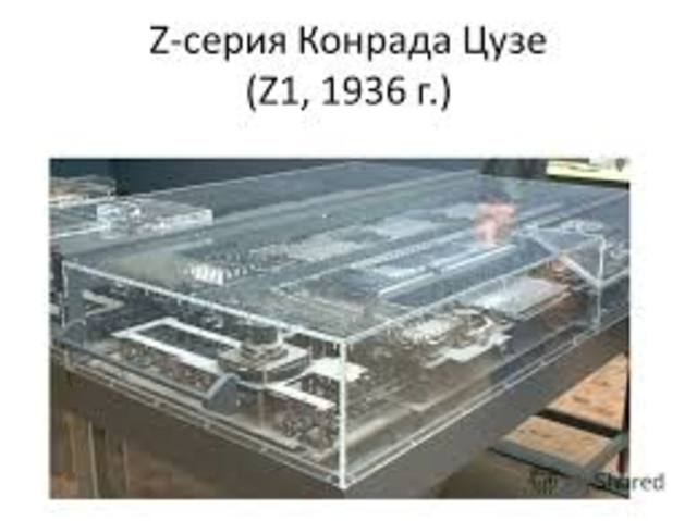 Первым вычислитель серии Z