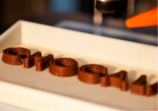 3D Printed Chocolate