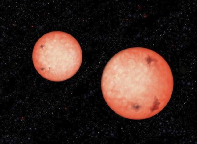 Обнаружены пары чрезвычайно тесных звезд