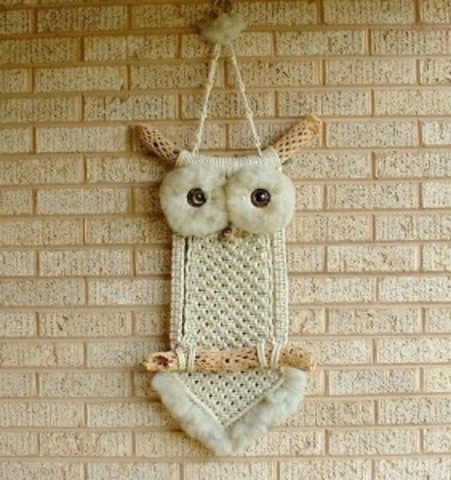 Trying to macrame with my grandma